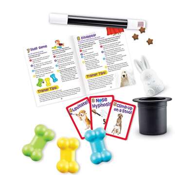 Brightkins Magic Trick Training Set - Training Games for Dogs, Dog Tricks, Dog Training Aids