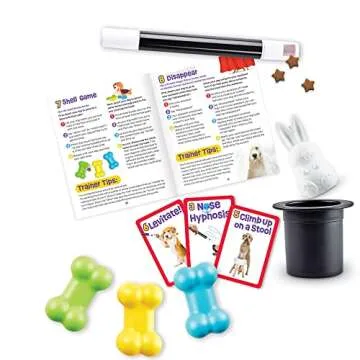 Brightkins Magic Trick Training Set - Training Games for Dogs, Dog Tricks, Dog Training Aids