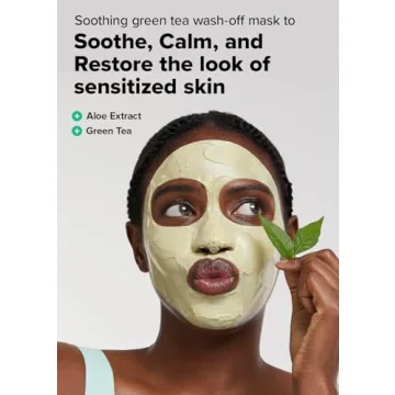 I DEW CARE Matcha Mood Korean Facial Mask for All Skin Types