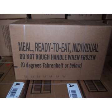 Fresh MRE Meals Military Case - Ready to Eat and Delicious