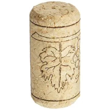 FastRack Bag of 100, #8 Premium Straight Corks for Wine Bottles | 1.73" x 0.87" (44 mm x 22 mm) Beige | Wine Bottle Stoppers | Replacement Corks for Liquor Bottles