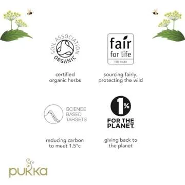 Pukka Herbal Tea Sampler, Organic Tea, Eco-friendly, Self Care Gift Box, 45 Tea Bags, 9 Flavors
