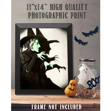 Wizard of Oz Wicked Witch 11x14 Poster Print Unframed