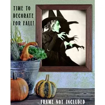 Wizard of Oz Wicked Witch 11x14 Poster Print Unframed
