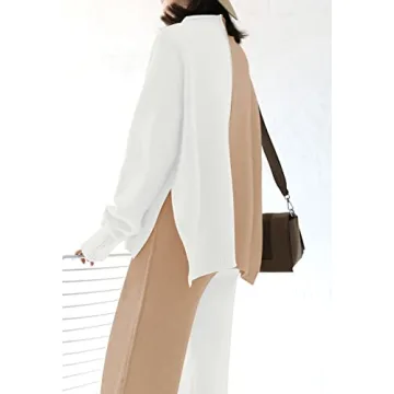 Chic Colorblock Sweater Sets for Women - Comfortable & Stylish