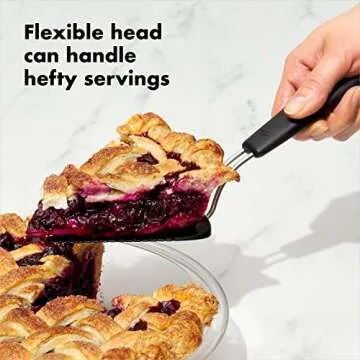 Flexible Nylon Pie Server for Effortless Serving