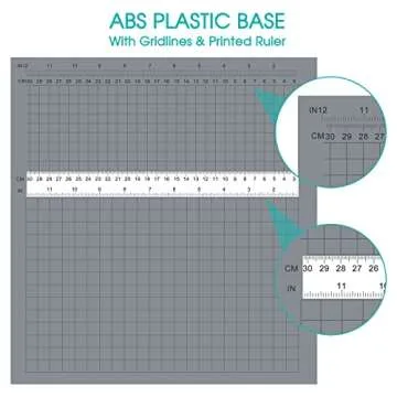 Paper Cutter, Paper Trimmer with Safety Guard, 12" Cut Length Paper Slicer with 16 Sheet Capacity Paper Cutting Board,Guillotine Paper Cutters and Trimmers for Cardstock Cardboard Vinyl (Gray)