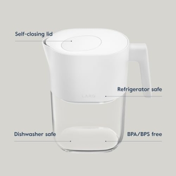 LARQ Filter Pitcher for Pure Tasting Water | Eco-Friendly Design