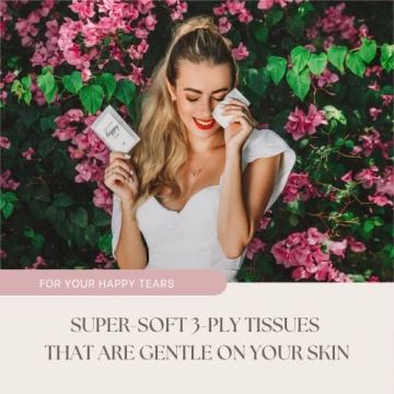 Elegant Wedding Tissues Packs for Guests - Set of 20