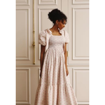 Stylish Cotton Pregnancy Dress for Baby Showers and Photoshoots