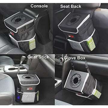 EPAuto Waterproof Trash Can and Cargo Organizer