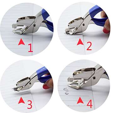 Ergonomic Staple Remover for Effortless Staple Removal