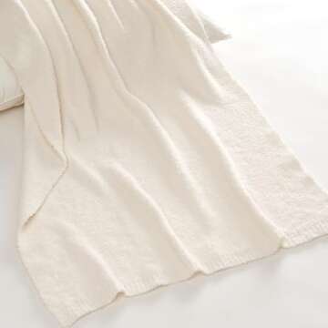 EVERGRACE Soft Plush Baby Blanket for Boys Girls, Double-Sided Fleece Fuzzy Toddler Nursery Blanket ...