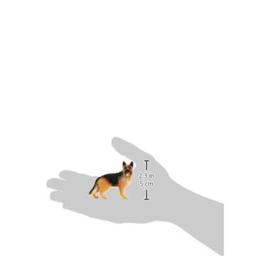 Schleich Farm World, Realistic Animal Toys for Boys and Girls, German Shepherd Dog Toy Figurine, Ages 3+