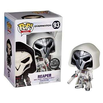Exclusive Funko Pop! Overwatch Reaper White - Collectible Vinyl Figure