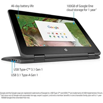 HP Chromebook 11 x 360 - Renewed Touchscreen Laptop
