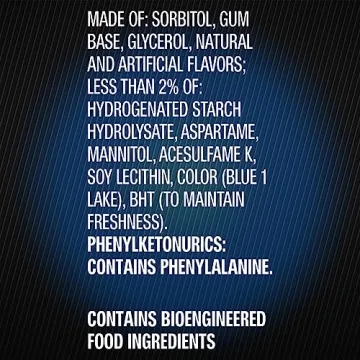 5 GUM Sugar Free Peppermint Chewing Gum 10 Packs