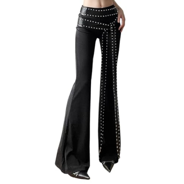 Black Flared Trousers for Women - Stylish and Versatile