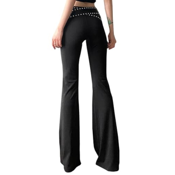 Black Flared Trousers for Women - Stylish and Versatile