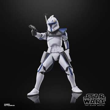STAR WARS The Black Series Clone Captain Rex, Ahsoka Premium Collectible 6 Inch Action Figure