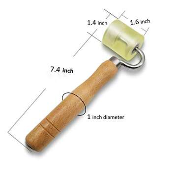 tiptopcarbon Wallpaper Tool Kit with Felt Squeegee Seam Roller for Wallpaper Contact Paper Adhesive Vinyl