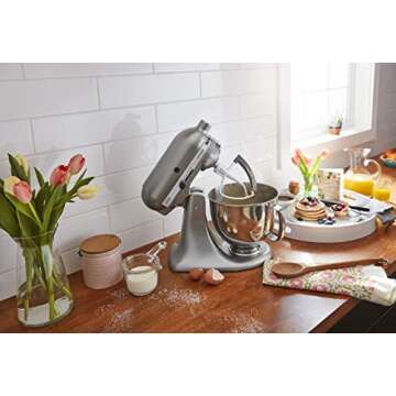 KitchenAid Artisan Stand Mixer 5 Quart Durability & Style