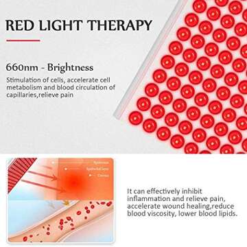 Serfory Red Light Device for Skin and Pain Relief