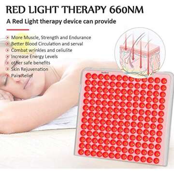 Serfory Red Light Device for Skin and Pain Relief
