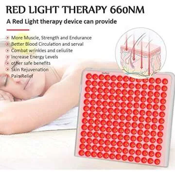 Serfory Red Light Device for Skin and Pain Relief