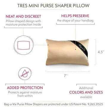 Luxury Handbag Shaper Pillow - Preserve Your Purse | Bag-a-Vie