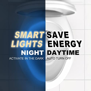 MIEFL Toilet Light 16 Colors Motion Sensor Night Light