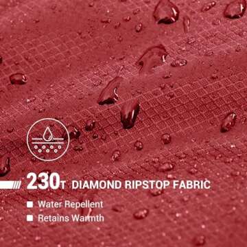 KingCamp XL Camping Sleeping Bag for Cold Weather