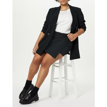 The Drop Women's Kamila A-Line Mini Skort - Stylish Comfort