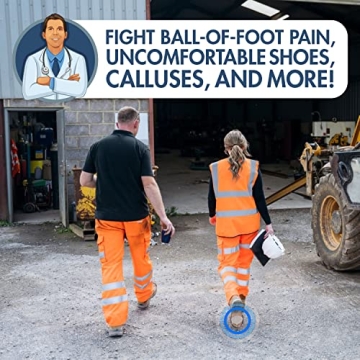 Dr. Frederick's Gel Metatarsal Pads for Foot Pain Relief