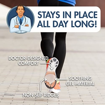 Dr. Frederick's Gel Metatarsal Pads for Foot Pain Relief