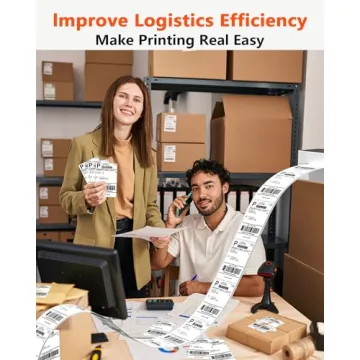 Phomemo 4x6 Shipping Labels - Strong Adhesive & Waterproof