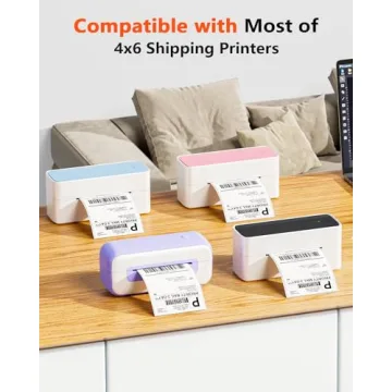 Phomemo 4x6 Shipping Labels - Strong Adhesive & Waterproof