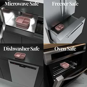 Silicone Bento Box - Eco-Friendly, Stylish & Safe for All