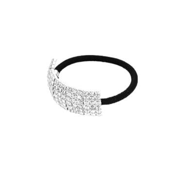 Xiwstar Rhinestone Hair Ties - Sparkling Style for Women