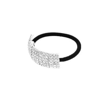 Xiwstar Rhinestone Hair Ties - Sparkling Style for Women