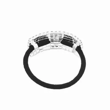 Xiwstar Rhinestone Hair Ties - Sparkling Style for Women