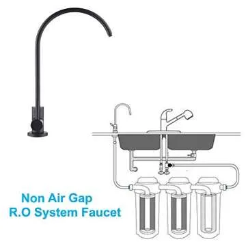 Lead-Free Drinking Water Filter Faucet for Kitchen