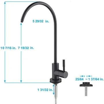 Lead-Free Drinking Water Filter Faucet for Kitchen