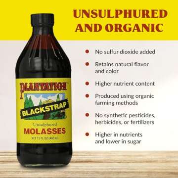 Plantation Blackstrap Molasses 15 oz (2)