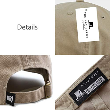 USA Flag & Embroidery Premium Cotton Baseball Cap