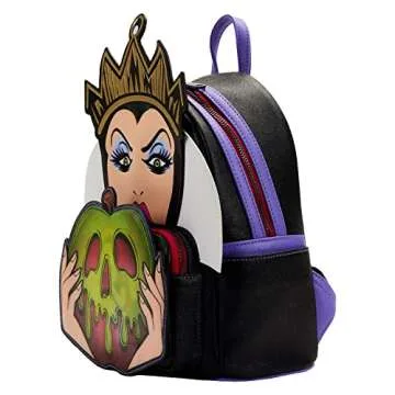 Loungefly Disney Villains Evil Queen Apple Womens Double Strap Shoulder Bag Purse