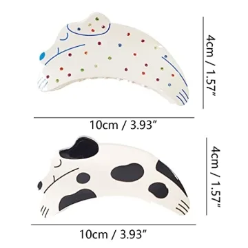 Cute Dog Hair Clips - Stylish Claw Clips for All