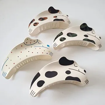 Cute Dog Hair Clips - Stylish Claw Clips for All