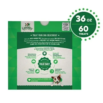 Greenies Petite Dental Dog Treats - 36 oz. Pack (60 Treats)