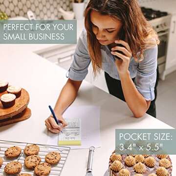 Beautiful Abstract Order Form Book for Small Businesses